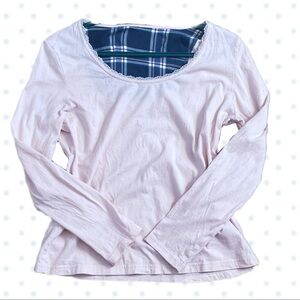 🪽 Baby Pink Long Sleeve Women's Top